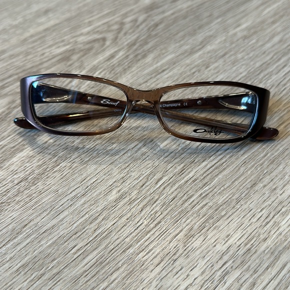 Oakley Chino Scarf Pink Champagne Frame Glasses New Without Tag - Picture 5 of 8